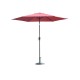 Parasol avec vin rouge à manivelle aluminium ...