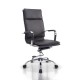 Liftable office chair with black headrest pu.