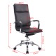 Liftable office chair with black headrest pu.