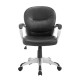 Office chair desk liftable rotary blackr.