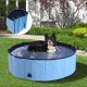 Piscina ou banheira para cães e gatos azul pvc...100x...