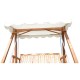 Sedia swing - colore legno naturale - pazzo.