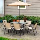 Mobiliário conjunto para terraço jardim ou pátio de...