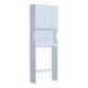 Shelf on toilet – white color - wood - 6...