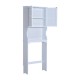 Shelf on toilet – white color - wood - 6...