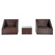 Mueble Jardín de Sillas Mesa y Cojín – Color ratan –...