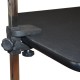 Folding table canine hairdressing with hydraulic tension.