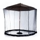 Mosquito net with Cremallera – black – ma.