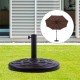 Umbrella base type foot for sunflower – color bron.