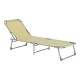 Folding and reclining sunbed for beach or pool –...