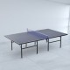 Table pliante ping pong avec filet - couleur bleue - a.