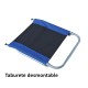 Tumbona reclinable and foldable for camping garden t.