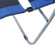 Tumbona inclinable et pliable pour camping jardin t.