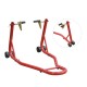 Universal lifting rod type front support.