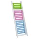 Folding shelf of foot type portable staircase and.