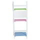 Folding shelf of foot type portable staircase and.