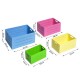 Storage and organization boxes for home and.