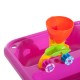 Toy type box sand and water with certification.