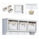 Wall pendant shelf for bathroom room and kitchen.