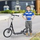 Skateboard scooter skateboard with handlebars for children...