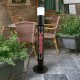 Electric foot stove type heating column rad.