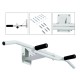 Fixed wall-dominated bar for abdominals and.