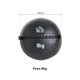 Crossfit 8Kg medicinal ball with furt-like handles.