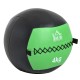 Medical Ball von Crossfit 4kg mit pelzartigen Griffen.