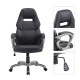 Silla de Oficina Ejecutiva Giratoria Gamer para Esc...