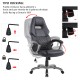 Silla de Oficina Ejecutiva Giratoria Gamer para Esc...