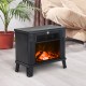 Electric fireplace heater type stove standing co.
