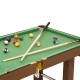 Table de billard en bois pour enfants +3 ans et adulte.