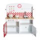 Large wooden toy kitchen type im game.