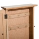 Caja Llavero de Pared tipo Armario de Madera para L...
