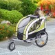 Car bike trailer with pas bar.