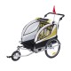 Car bike trailer with pas bar.