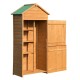 Outdoor garden shed type wooden shed ...