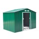Giardino capannone in metallo verde per.
