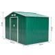 Garden shed green metal shed for.