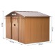 Jardin shed type shed metallic yellow p.