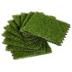 Artificial grass set 10 pieces of synthetic grass.