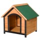 Solid wood case for dog - dog house ...