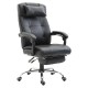 Office chair and reclining ergonomic desk.