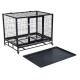 Cage en métal pour animaux de type grand chien avec ...