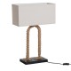 Original table lamp vintage style of string and.
