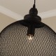 Lampe de suspension de plafond intérieur ronde et elegan.