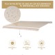 Toldo Manual Plegable de Aluminio para Exterior con...