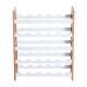 Bamboo bottle wine shelf for 25 bottles 5 ...