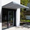 Toldo Manual Plegable de Aluminio para Exterior con...