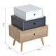 Original multipurpose drawer type bedside table - ...